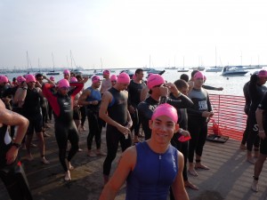 Triathlons make me smile!